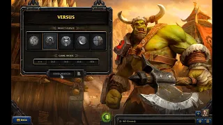 Reforged: Fel Orcs Skin on Versus Mode