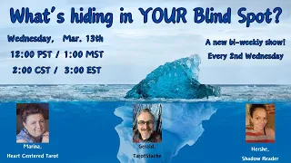 Simulcasting Blindspot #readings with Hershe, Gerald, & Marina