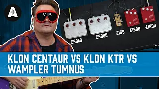 The Ultimate Klon Shootout! Klon Centaur vs Klon KTR vs Wampler Tumnus