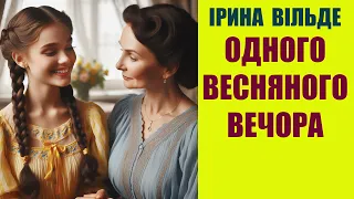 Вишукана новела настрою від Ірини Вільде. Про щирі переживання матері, донька якої закохалася.