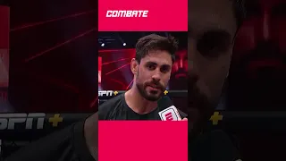 CARA DE SAPATO FAZ DESABAFO APÓS VENCER LUTA EM RETORNO À PFL | #shorts | Combate.globo