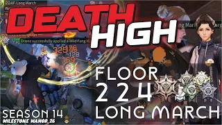 Death High S14 - Floor 224 [Long March] Manor 26 Milestone