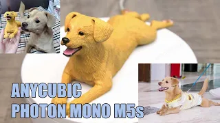 3D printed puppy by Anycubic Photon Mono M5s | Print like a master
