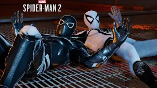 Peter And Harry Saves Tombstone With The Anti Venom Suit - Marvel's Spider-Man 2 (4K 60fps)