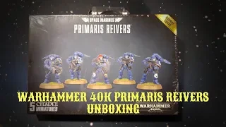 Warhammer 40k Primaris Reivers unboxing