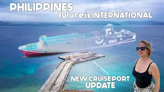 🇵🇭 SIARGAO international Port Update ! Philippines gets BEST Cruise Destination in ASIA Award