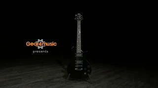 3/4 New Jersey Classic Electric Guitar by Gear4music, Black | Gear4music demo