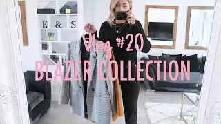 Vlog #20 | My Blazer Collection & How I Style Them