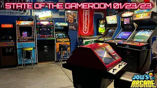State Of The Gameroom I Home Arcade I 01/22/23