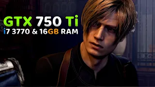 GTX 750 Ti + i7 3770 & 16GB Ram | Resident Evil 4 (Remake)