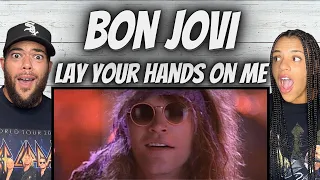 ROCKIN'!| FIRST TIME HEARING Bon Jovi -  Lay Your Hands On Me REACTION