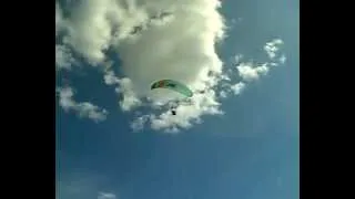 crash paragliding