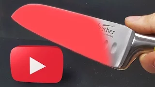 Glowing Red HOT 1000 degree KNIFE VS YOUTUBE (Gone Wrong!)