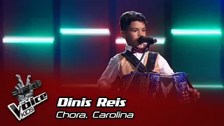 Dinis Reis sings "Chora, Carolina" | 1st Live Sow | The Voice Kids