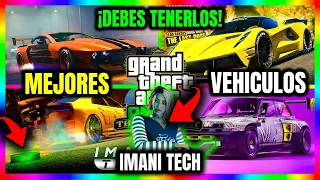 GTA 5 - ¡LOS VEHÍCULOS MAS RAPIDOS de TECNOLOGIA IMANI en GTA5 ONLINE 2023¡ 7 MEJORES  QUE COMPRAR!