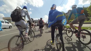 2017-05-20 Велодень 2017 Київ Святошинська колона проспект Перемоги Kyiv Bike Day Ride Святошинская