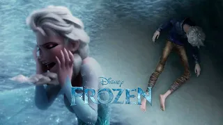 Elsa and Jack | I talk to the moon every night | Frozen 3 [JELSA Fanmade Scene]