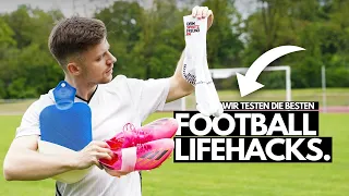 Wir testen die besten FUßBALL Lifehacks