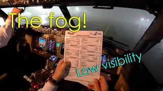 A Day as a Pilot | Flight to Dubai | Part 1 | Take off in Fog