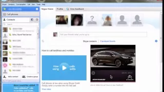 Citroen DS - Skype