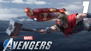 Iron Man and Thor Duo | Marvel Avengers Game Gameplay Part 1