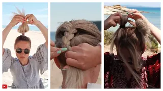 10 Easy DIY Hairstyles in less than a minute