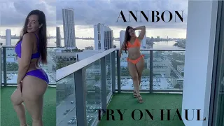 ANNBON SWIMWEAR & BIKINIS TRY ON HAUL