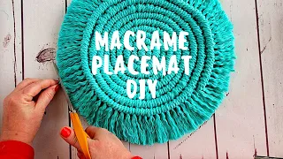 Macrame Placemat Tutorial