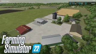 Quick & Easy | Perfect #Elmcreek Farm Build #2 | #FarmingSimulator22