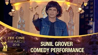SHOLAY Comedy Act | Sunil Grover | Zee Cine Awards 2018