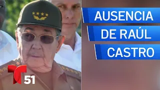 Ausencia de Raúl Castro desata interrogante