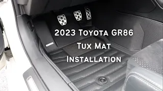 2023 Toyota GR86 | TuxMat | Installation