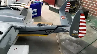 RC seaplane 1.8m scratch build