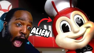 ALIENS CRASHED MY EATING CONTEST!! | Jollibae