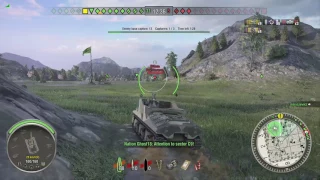 World of Tanks Xbox one Sexton I 3 Kills (Drop Hotel Cromwell B)