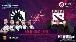 Team Liquid vs Coolguys - DPC WEU 2021/22 Tour 1: Division I - Group Stage - Week 1