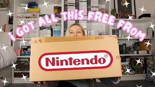 I got *FREE* stuff from Nintendo!