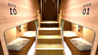 Riding Japan’s Amazing Cheap Capsule Hotel Ferry 🇯🇵 | Kyushu - Osaka