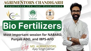 Most Important session of Bio-Fertilizer for Punjab ADO, NABARD Grade A and  IBPS AFO.