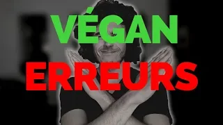 9 GRAVES ERREURS quand on est VEGAN débutant