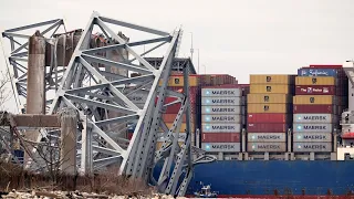 Videos show devastating aftermath of Baltimore bridge collapse