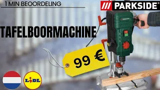 TAFELBOORMACHINE PARKSIDE PTBMOD 710 A1  DUTCH NEDERLANDS LIDL