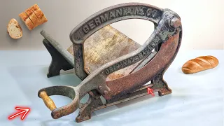 Exquisite German Bread Cutter Restoration - Laser Engraving and Precision Cutting