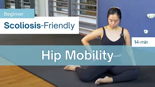 14-Min Daily Hip Mobility Routine | Scoliosis-Friendly Movements