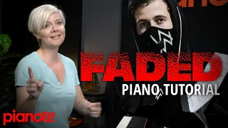 Alan Walker - Faded (Piano Tutorial Video)