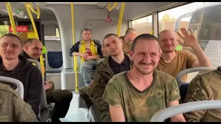 Возвращение российских военных из плена