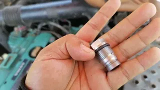hard start problem and sudden engine stop. how to fix Volvo excavator fuel system failure