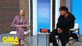 Amanda Seyfried and Naveen Andrews talk getting into character for ‘The Dropout’ l GMA