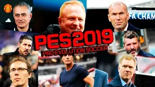 PES 2019 ► КАРЬЕРА ЗА МЮ ❤️ НАЧАЛО ❤️ ВЫБОР ГЛАВНОГО ТРЕНЕРА МАНЧЕСТЕР ЮНАЙТЕД ❤️ ВЫ РЕШАЕТЕ !!!