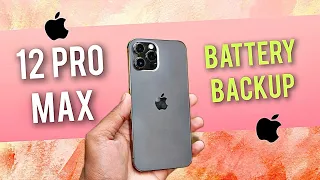 iPhone 12 Pro Max Battery Backup in 2024 🔥 | 80% Battery Health Pe Kitna Chalegi??😱